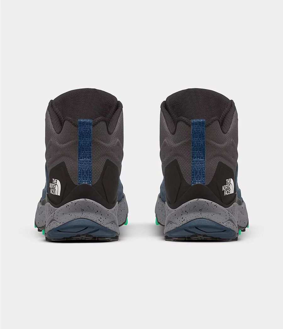 Pánské Turistické Boty The North Face Vectiv Exploris Mid Futurelight Leather Blankyt | VZGDHAC-37