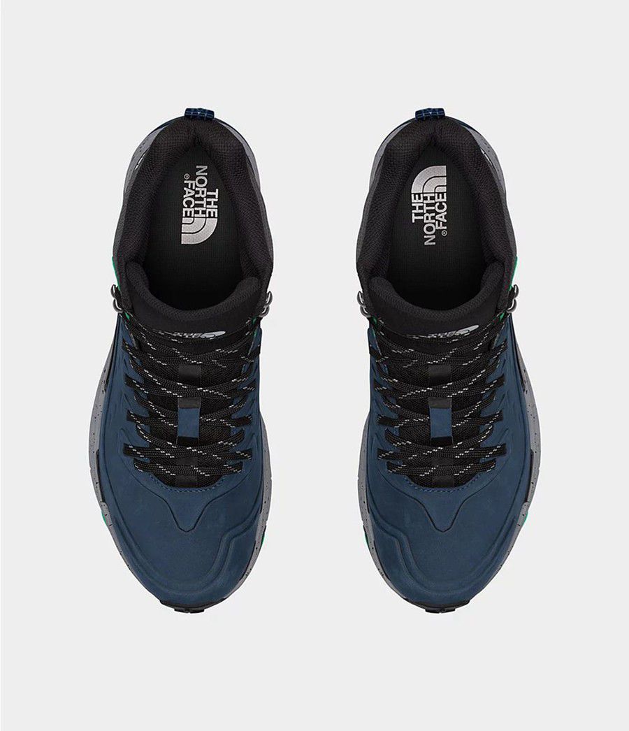 Pánské Turistické Boty The North Face Vectiv Exploris Mid Futurelight Leather Blankyt | VZGDHAC-37