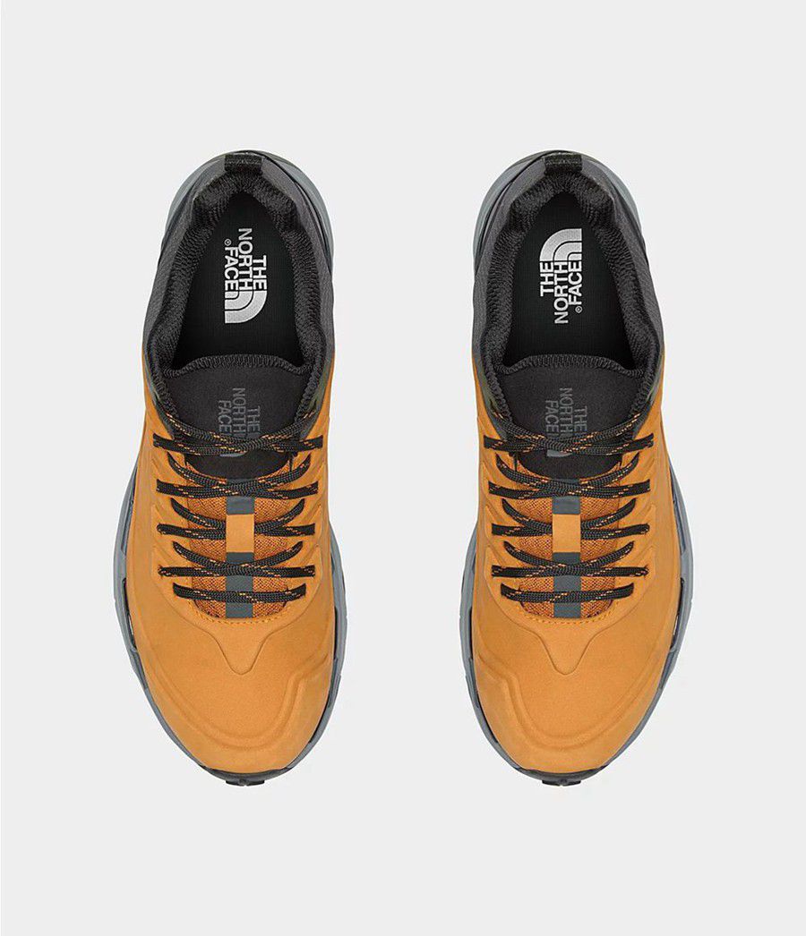 Pánské Turistické Boty The North Face Vectiv Exploris Futurelight Leather Žluté | PHGLRMD-43