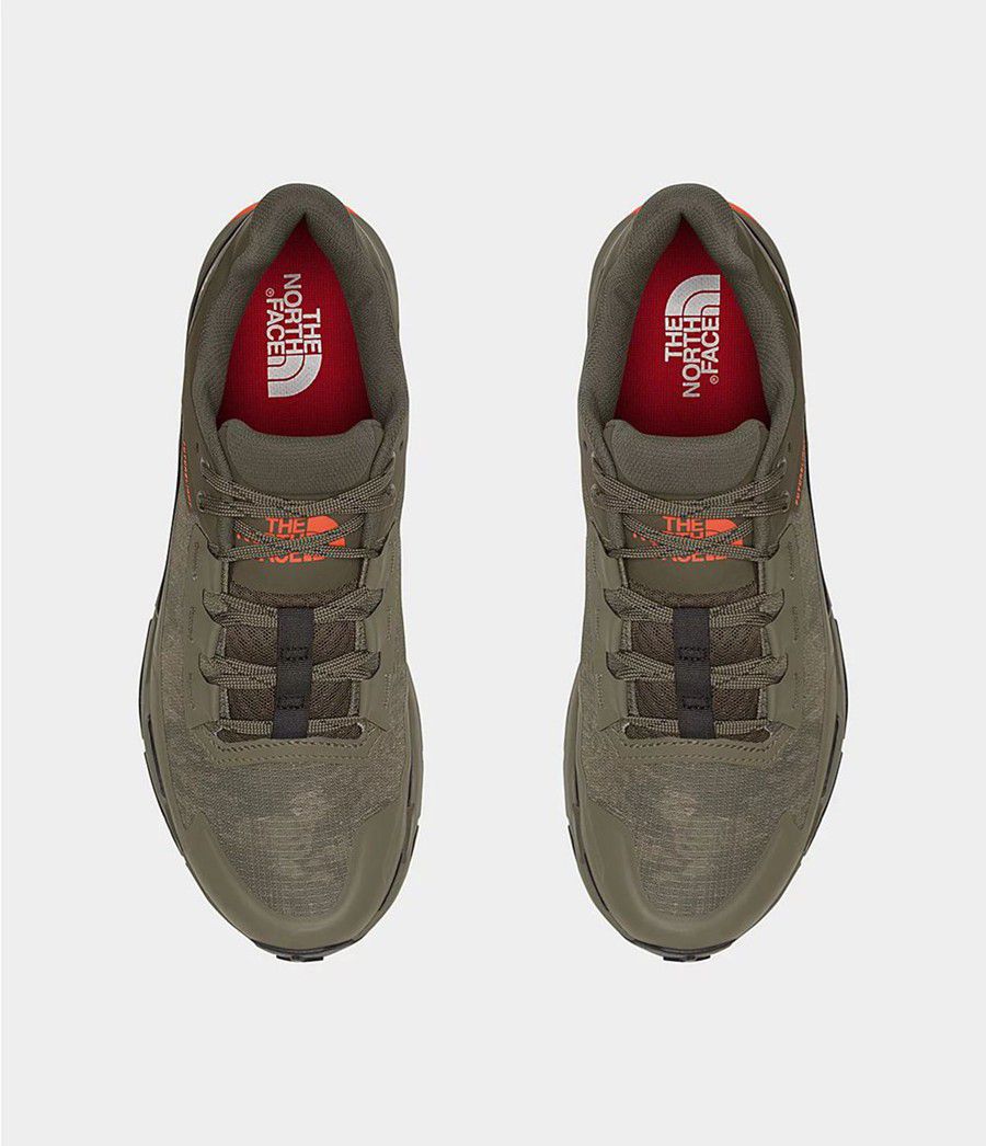Pánské Turistické Boty The North Face Vectiv Exploris Futurelight Olivy Zelené | HKTJAMC-49