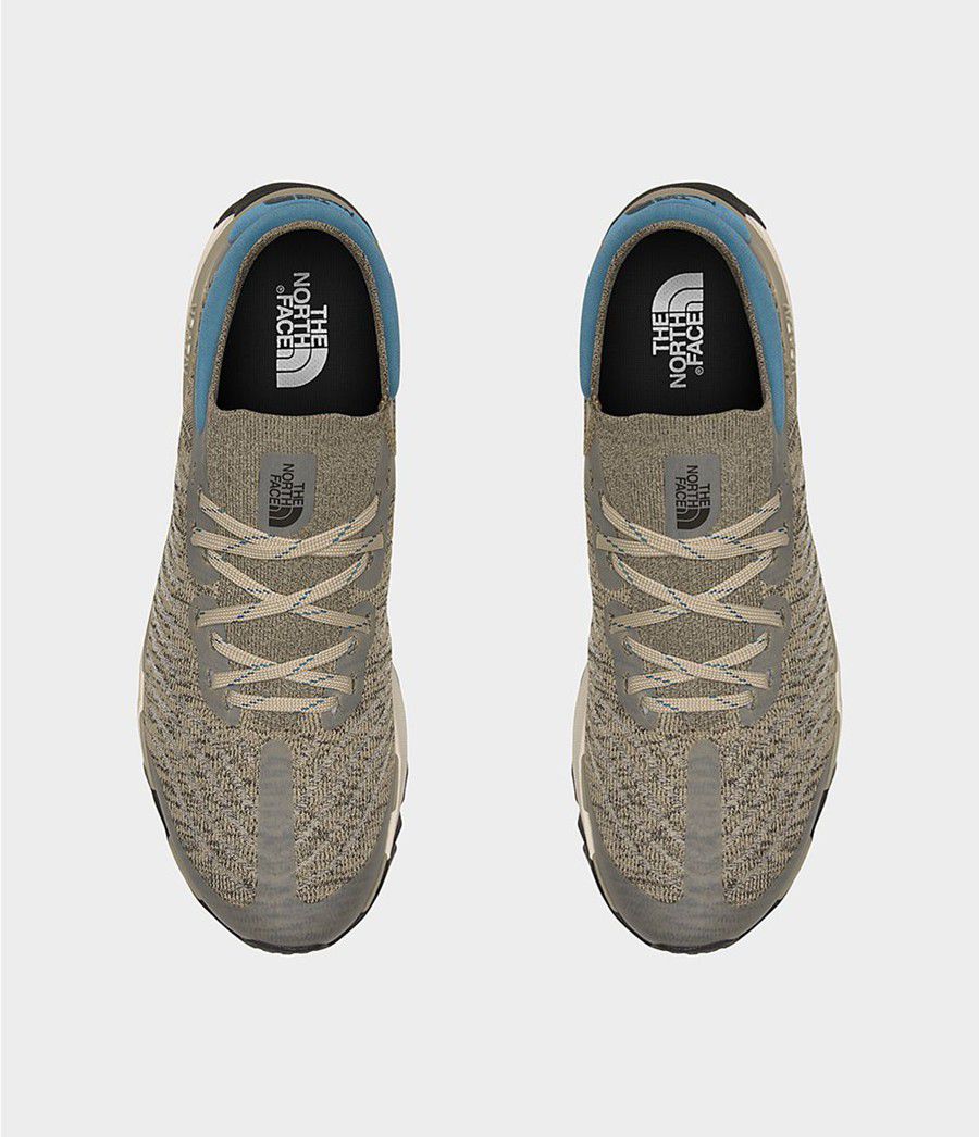 Pánské Turistické Boty The North Face Vectiv Escape Knit Béžový | AUQPYOH-82