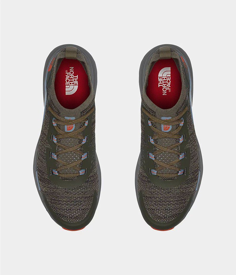 Pánské Turistické Boty The North Face Vectiv Escape Olivy Zelené | SNKPUDR-30