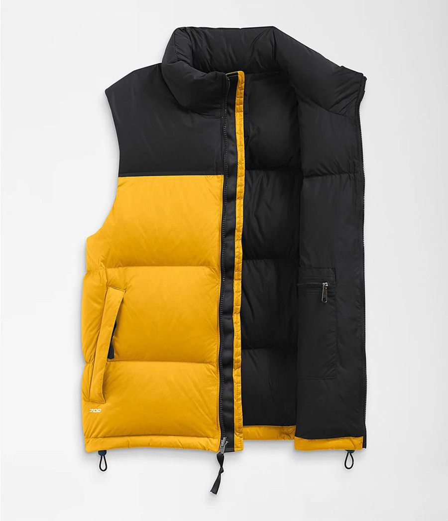 Pánské Vests The North Face 1996 Retro Nuptse Žluté | JVDOLZB-39