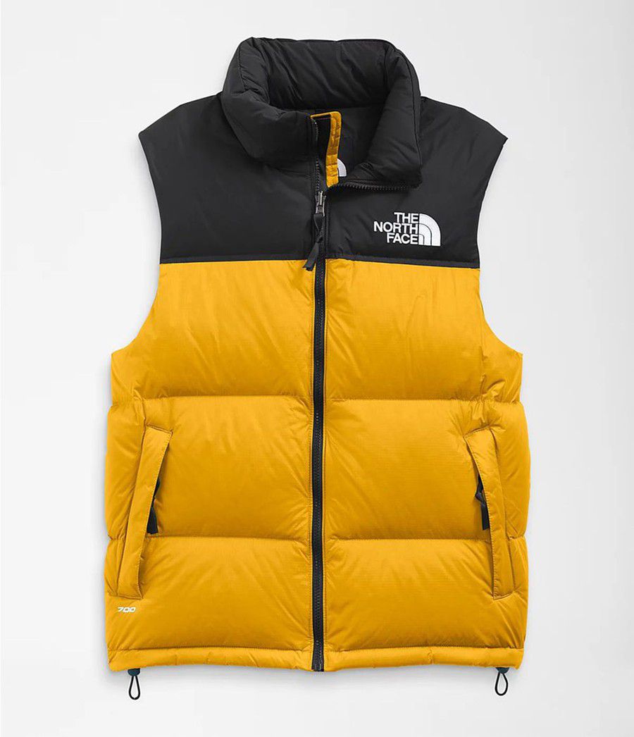 Pánské Vests The North Face 1996 Retro Nuptse Žluté | JVDOLZB-39