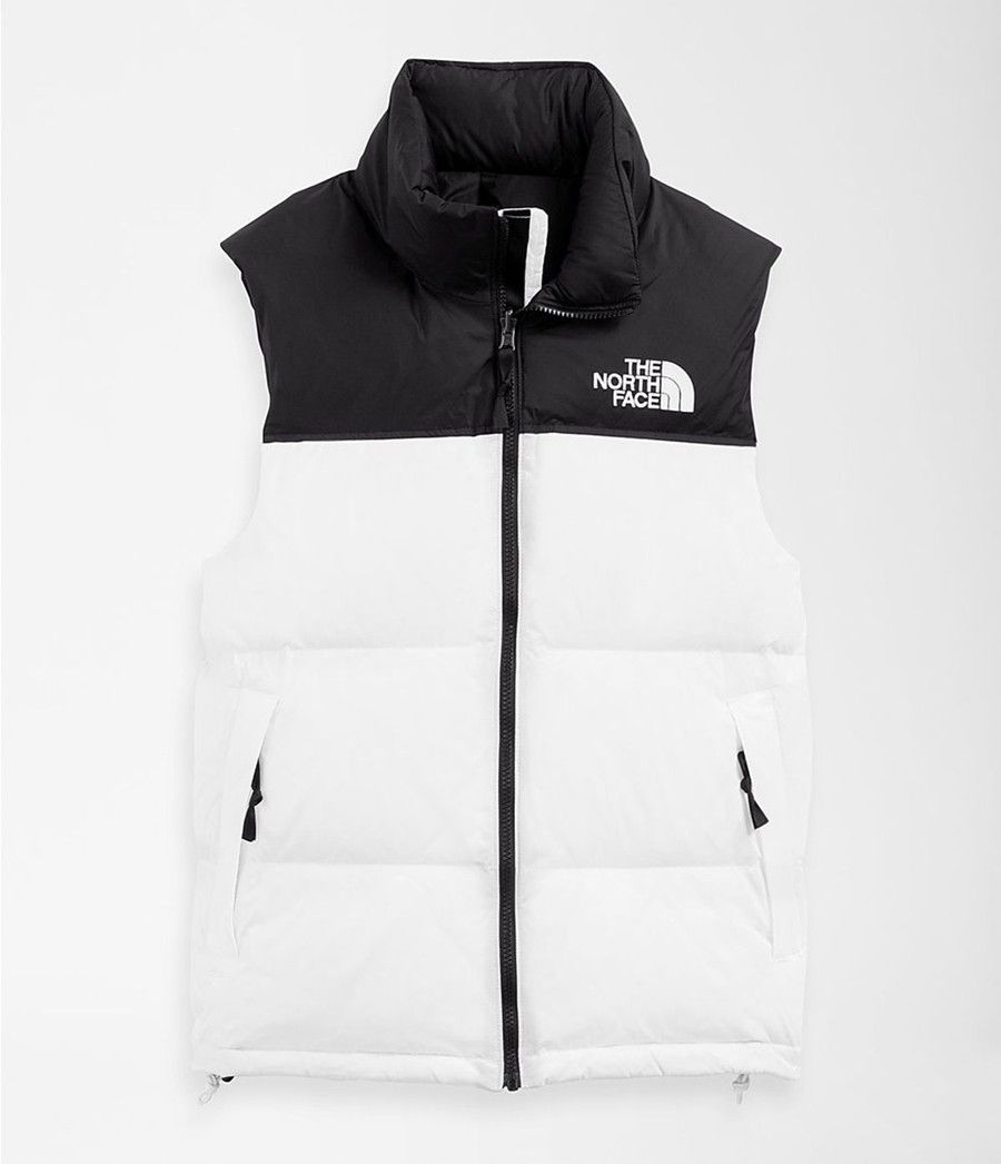 Pánské Vests The North Face 1996 Retro Nuptse Bílé | PSTUBXI-09