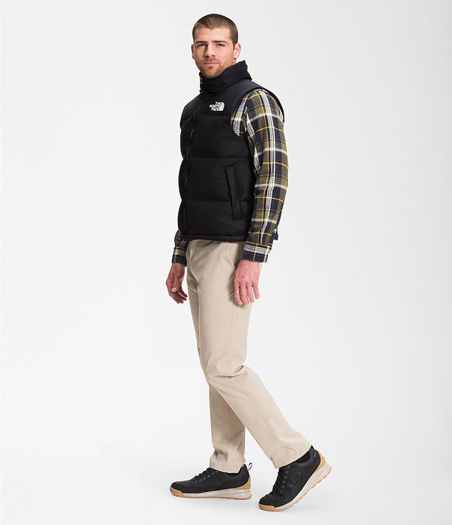 Pánské Vests The North Face 1996 Retro Nuptse Černé | FQNKBXY-16