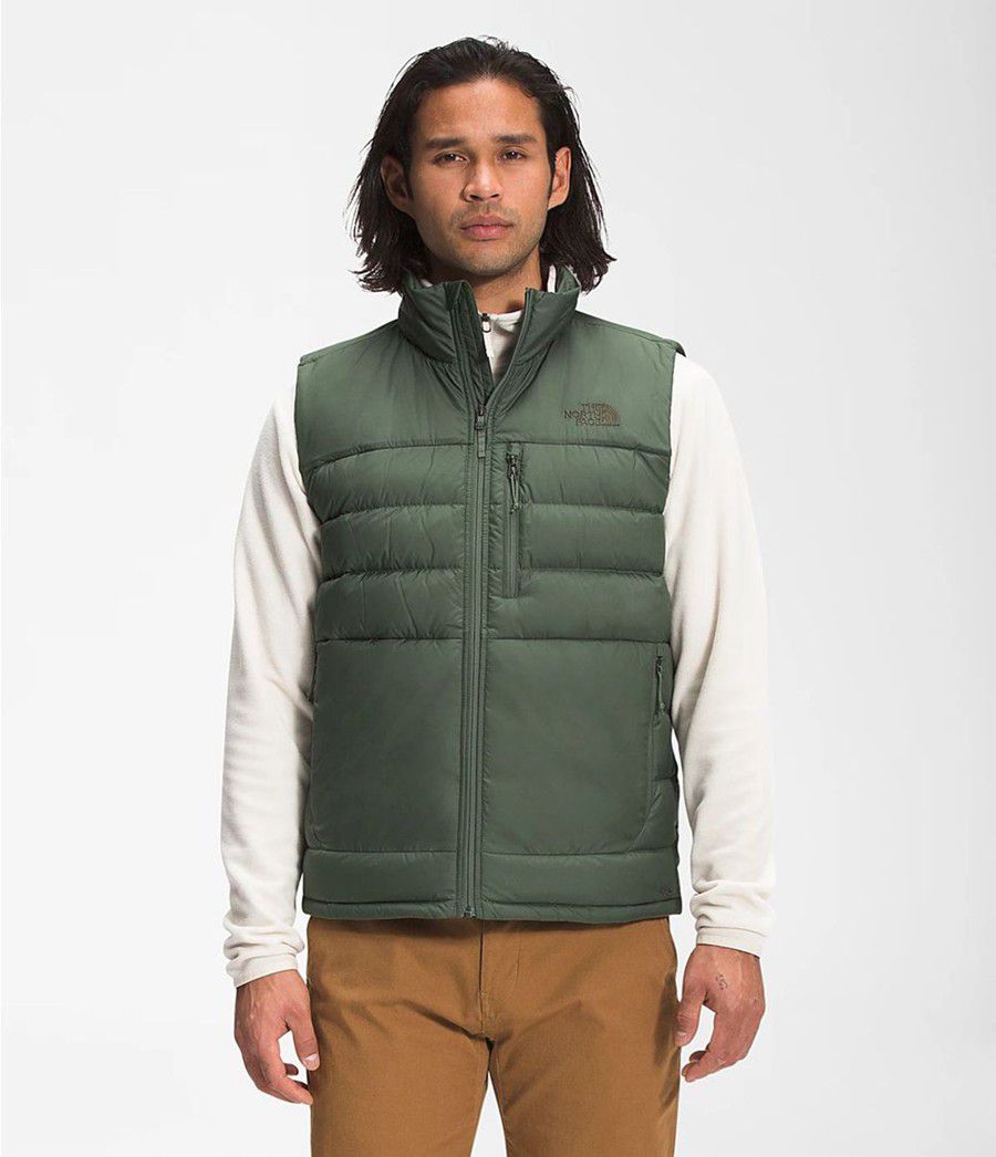 Pánské Vests The North Face Aconcagua 2 Zelene | PNVZEWX-60