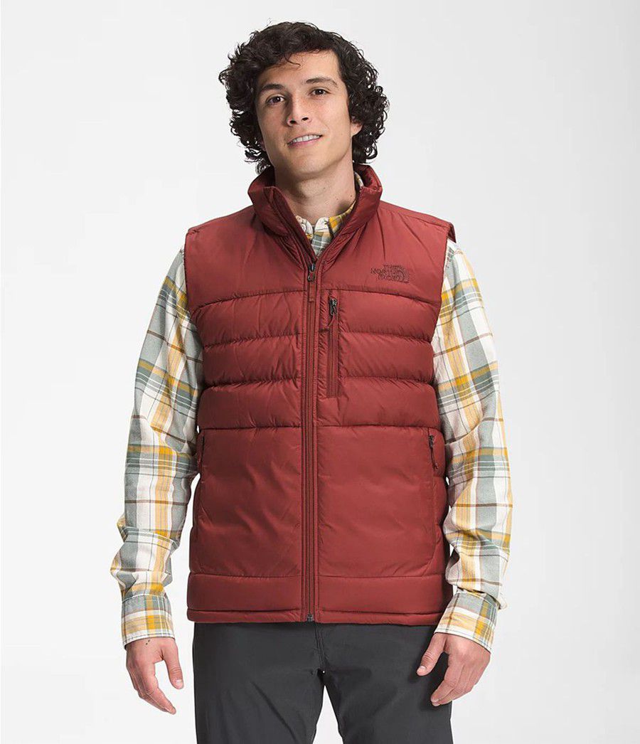 Pánské Vests The North Face Aconcagua 2 Červené | WZAHIXQ-31