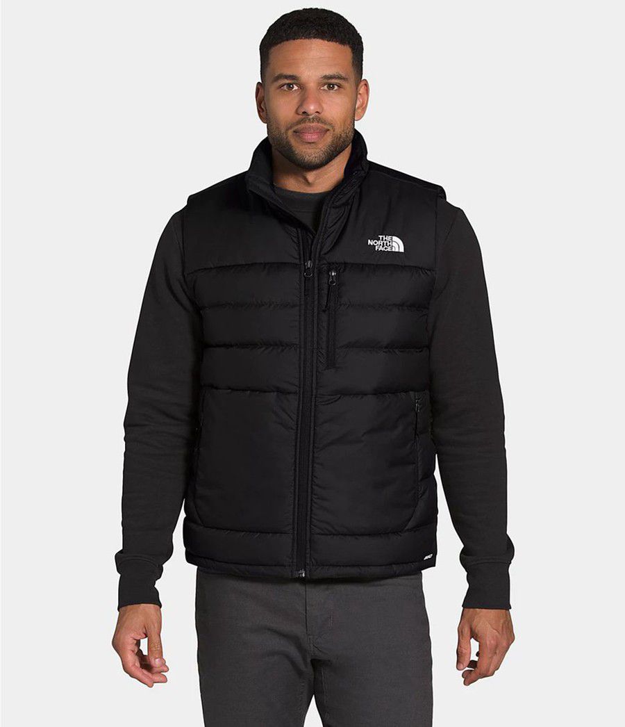 Pánské Vests The North Face Aconcagua 2 Černé | HABQJTU-36