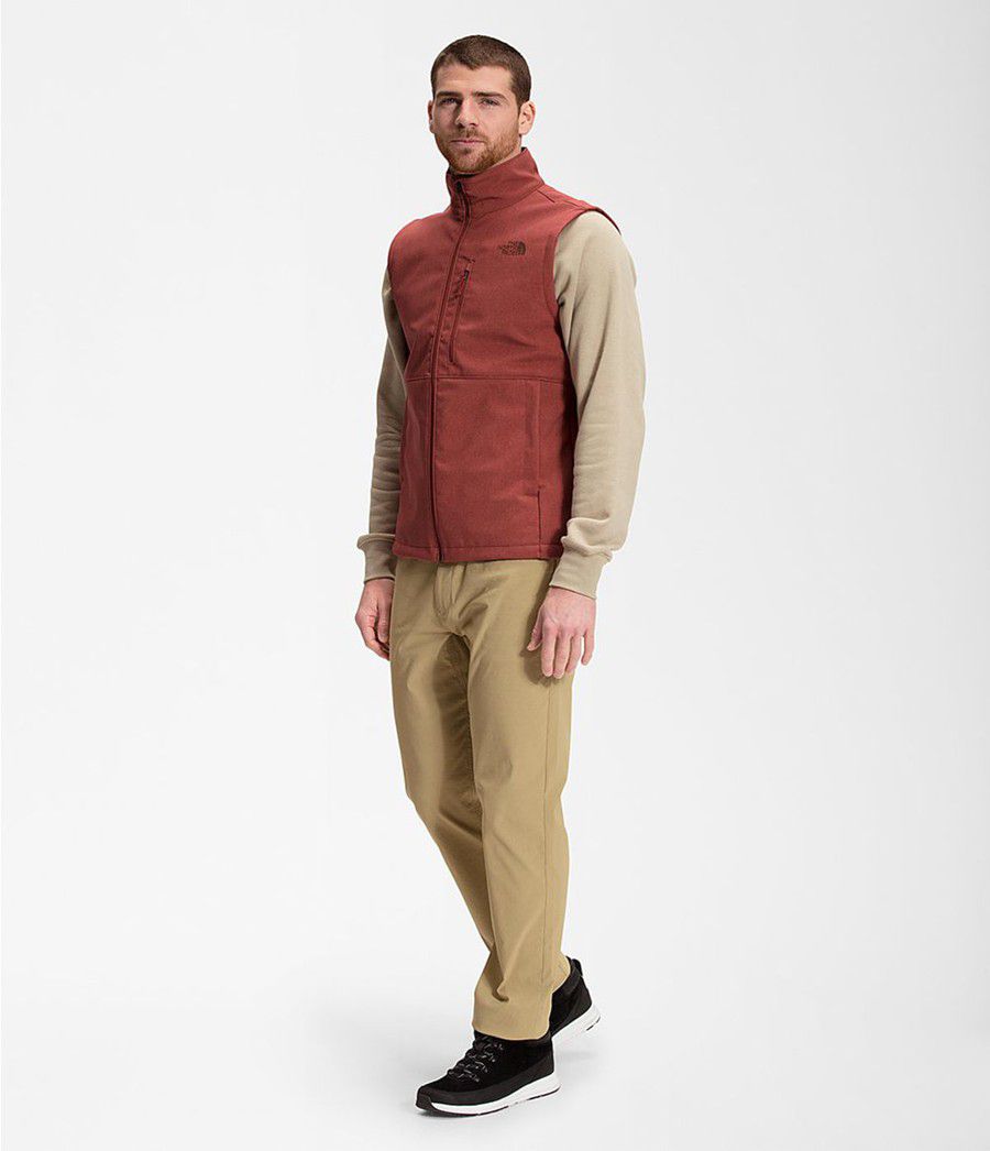 Pánské Vests The North Face Apex Bionic Červené | YEIFGPQ-58