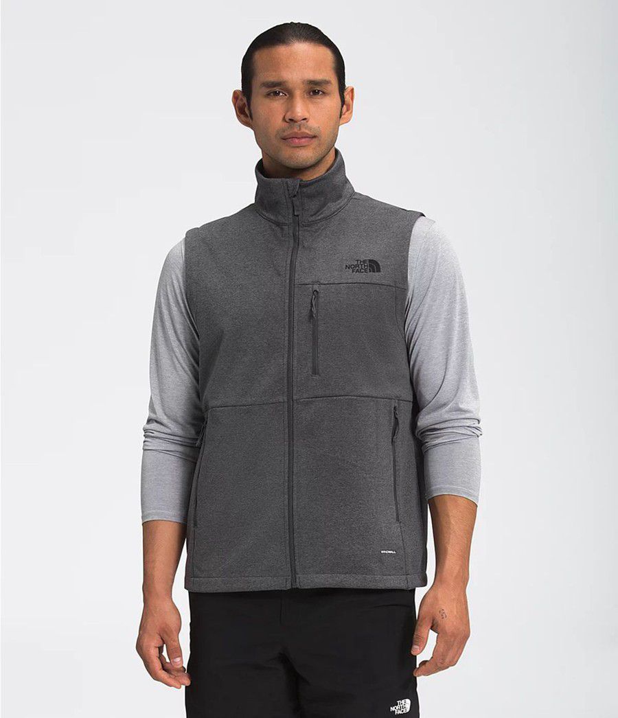 Pánské Vests The North Face Apex Canyonwall Eco Tmavě Šedé | RZAMJIW-56