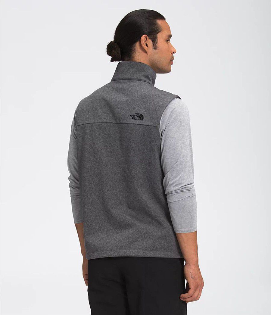 Pánské Vests The North Face Apex Canyonwall Eco Tmavě Šedé | RZAMJIW-56