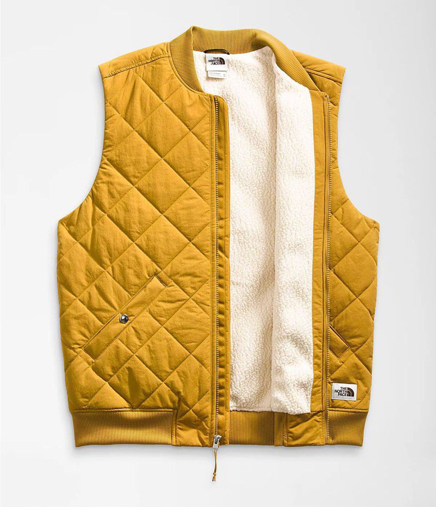 Pánské Vests The North Face Cuchillo Insulated Žluté | NCXBFWK-21