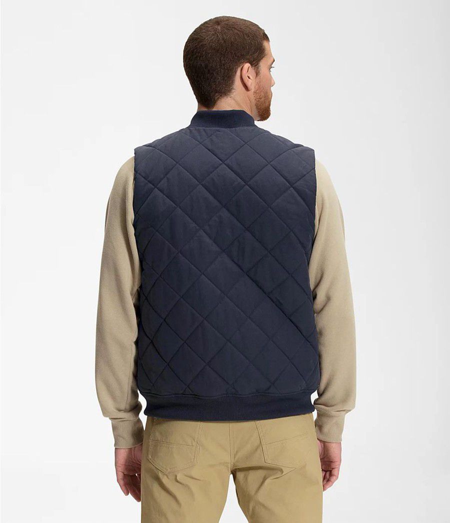 Pánské Vests The North Face Cuchillo Insulated Tmavě Blankyt | WELIQYJ-61