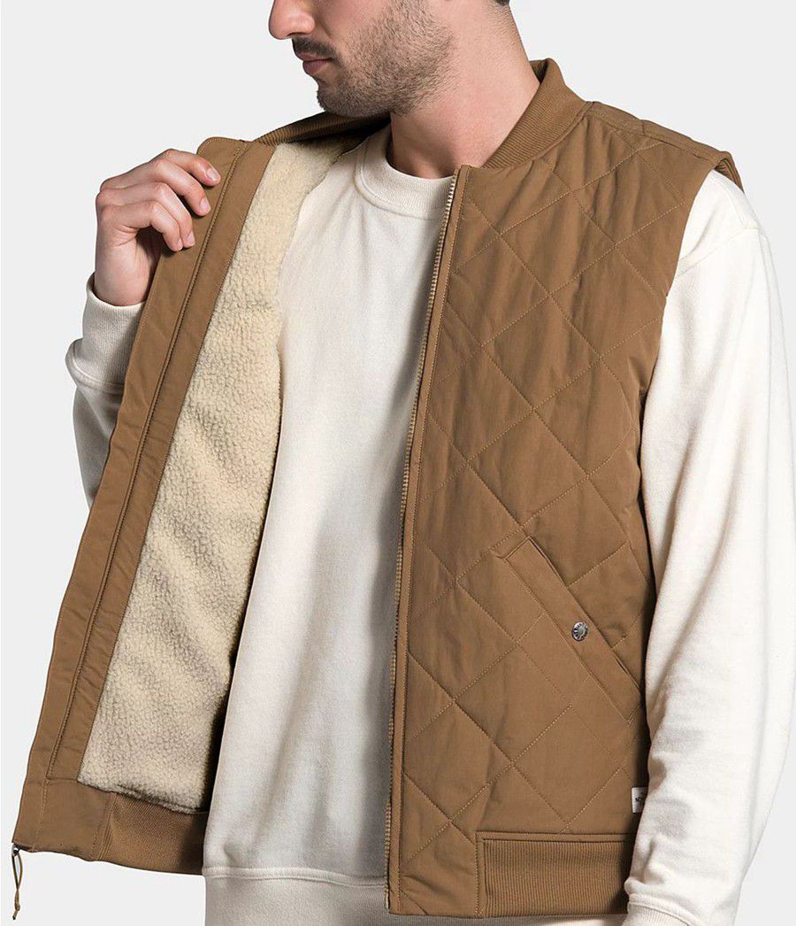 Pánské Vests The North Face Cuchillo Insulated Hnědé | KPJRQYS-28