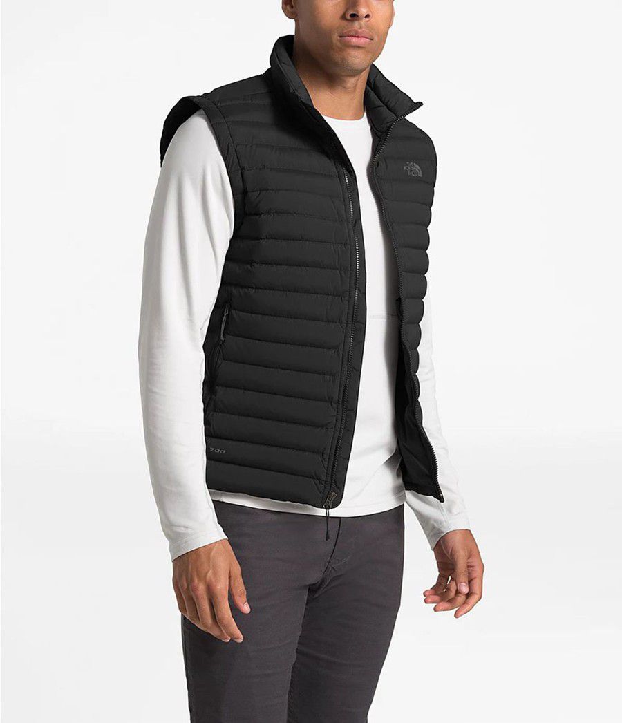 Pánské Vests The North Face Stretch Down Černé | ZBLTWAV-25