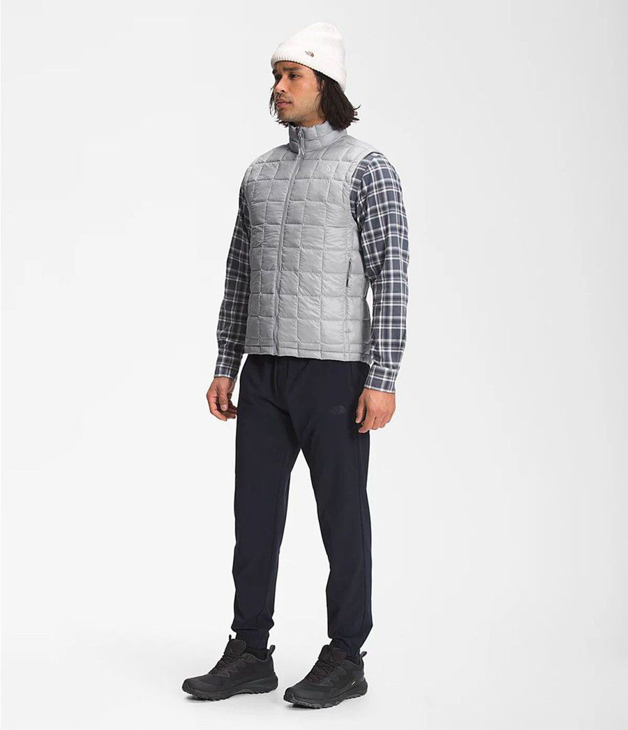 Pánské Vests The North Face Thermoball Eco Šedé | KLJAZOG-25