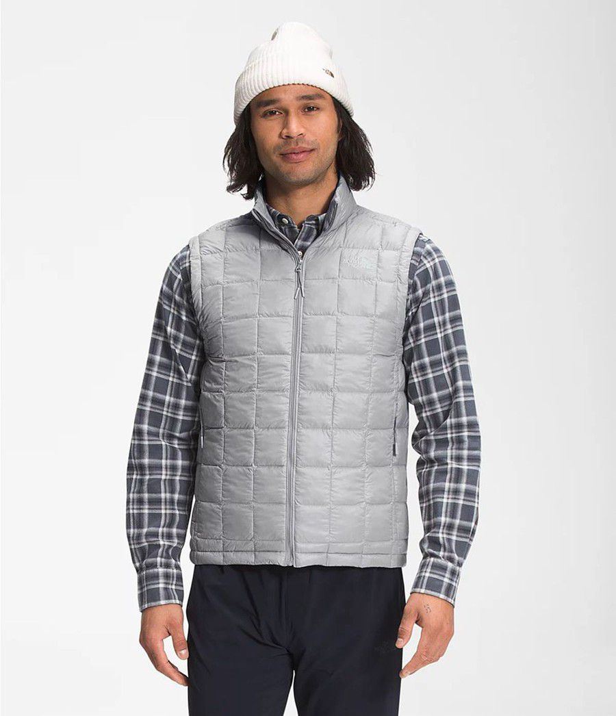 Pánské Vests The North Face Thermoball Eco Šedé | KLJAZOG-25