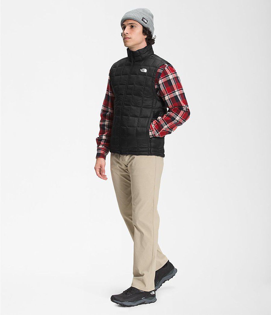 Pánské Vests The North Face Thermoball Eco Černé | ZGNFVJY-31