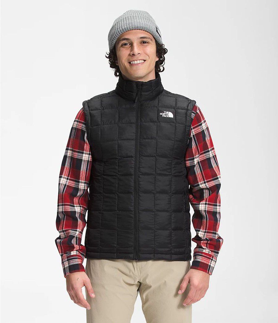 Pánské Vests The North Face Thermoball Eco Černé | ZGNFVJY-31