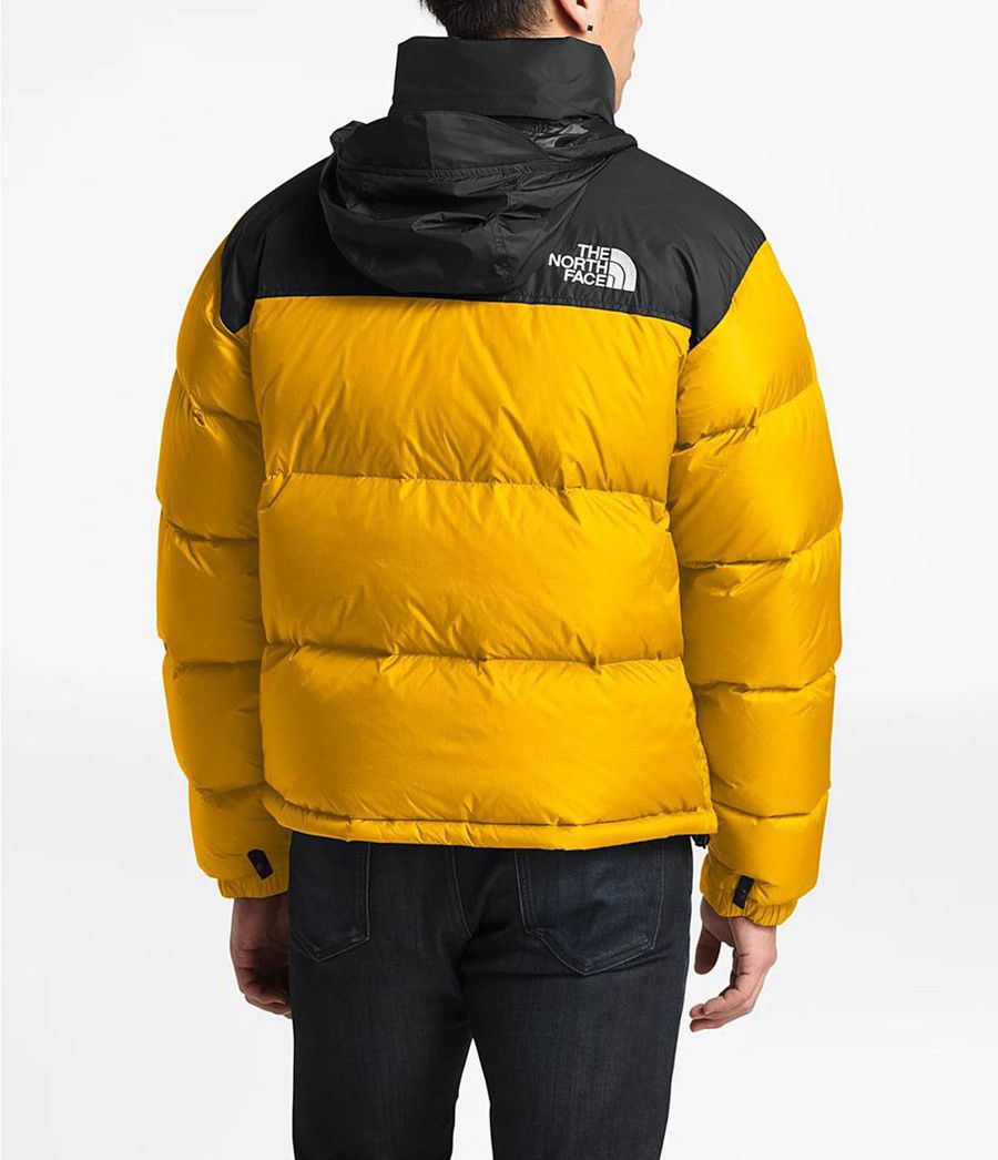 Pánské Zateplené Bundy The North Face 1996 Retro Nuptse Žluté | ZLHGJPA-09
