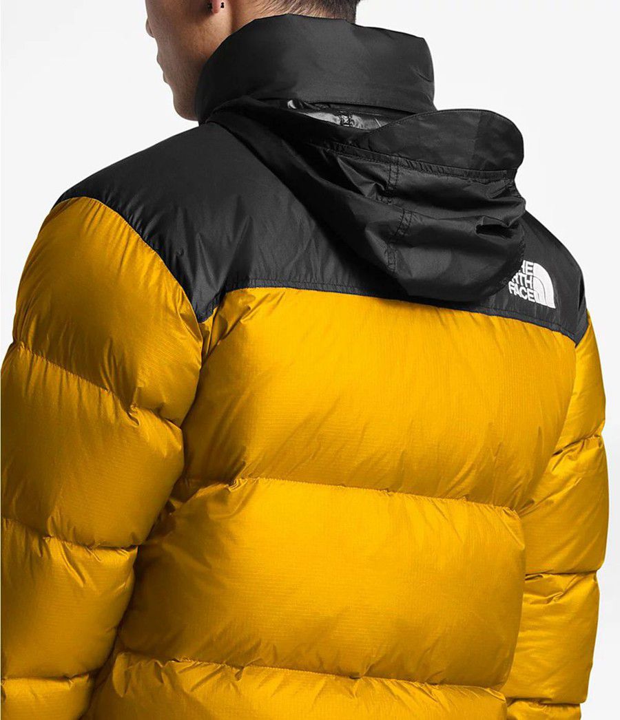 Pánské Zateplené Bundy The North Face 1996 Retro Nuptse Žluté | ZLHGJPA-09