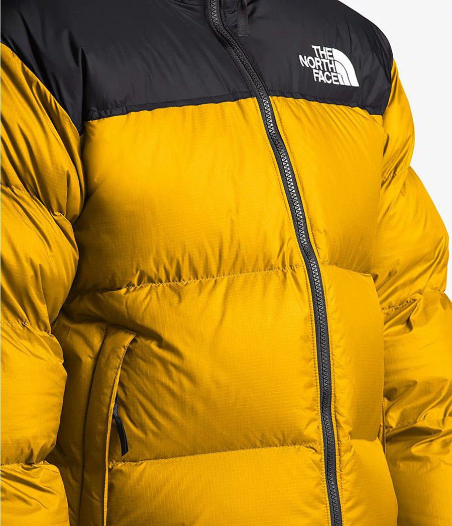 Pánské Zateplené Bundy The North Face 1996 Retro Nuptse Žluté | ZLHGJPA-09
