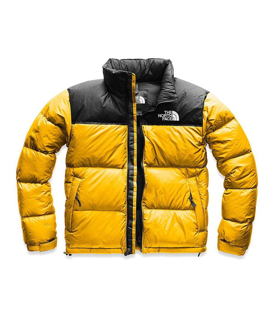 Pánské Zateplené Bundy The North Face 1996 Retro Nuptse Žluté | ZLHGJPA-09