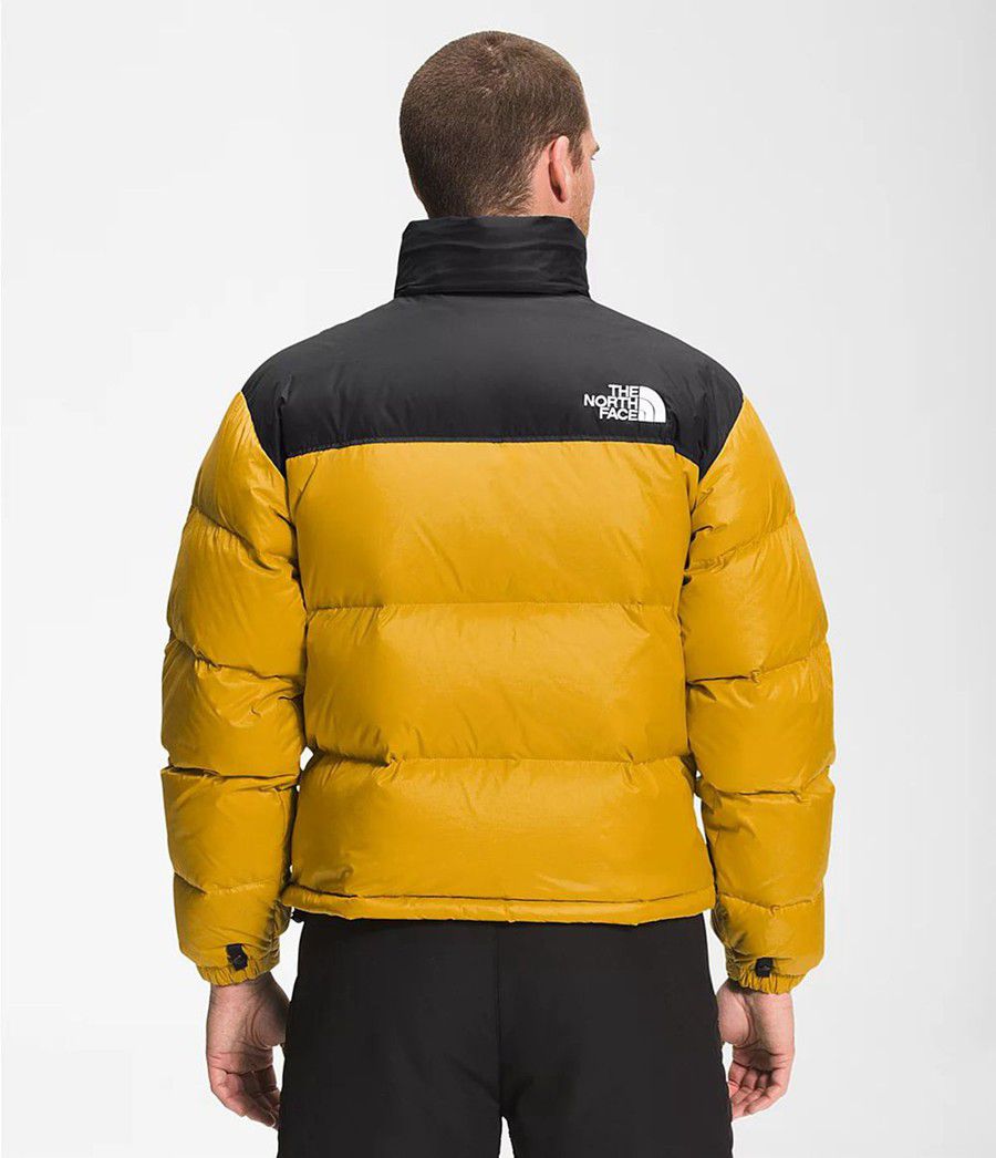 Pánské Zateplené Bundy The North Face 1996 Retro Nuptse Žluté | BXAKUWM-05