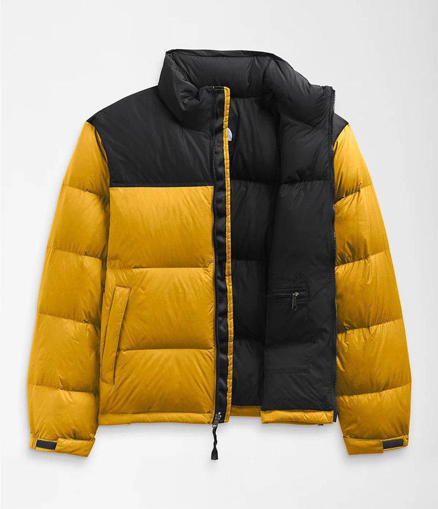 Pánské Zateplené Bundy The North Face 1996 Retro Nuptse Žluté | BXAKUWM-05