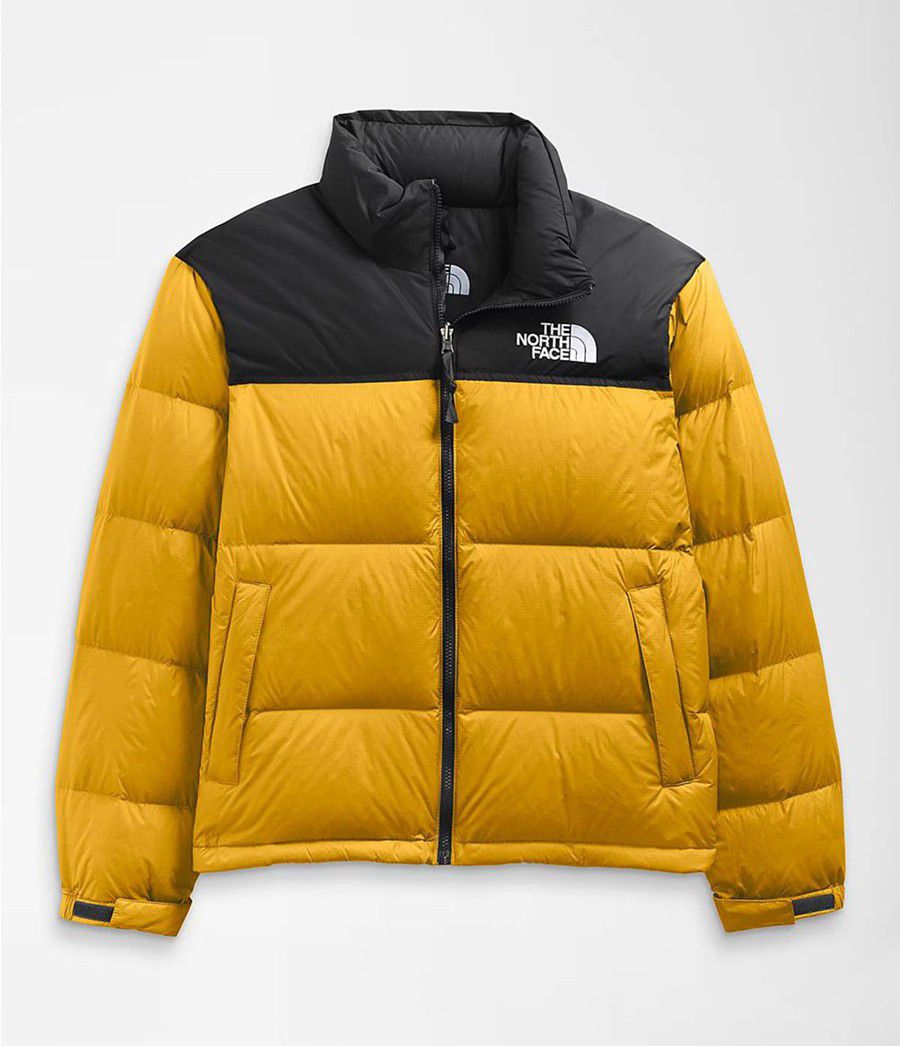 Pánské Zateplené Bundy The North Face 1996 Retro Nuptse Žluté | BXAKUWM-05