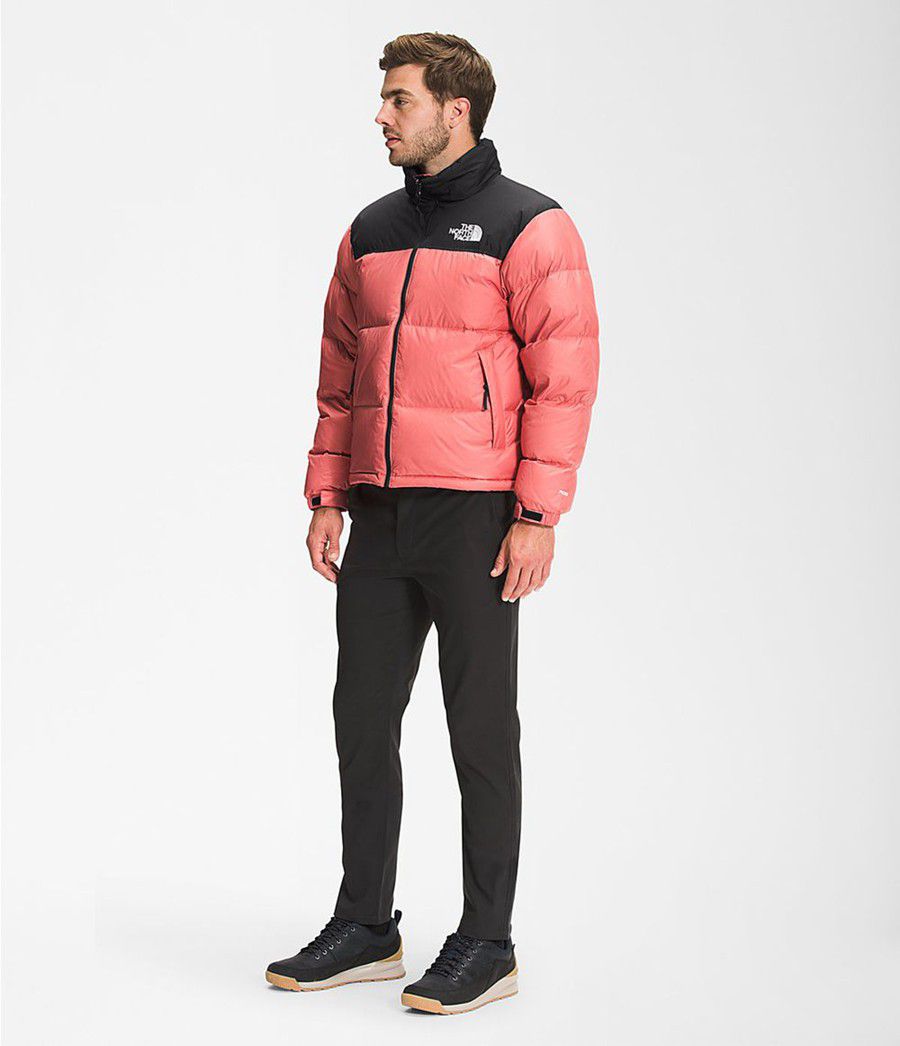 Pánské Zateplené Bundy The North Face 1996 Retro Nuptse Růžové | SCTGWBK-10