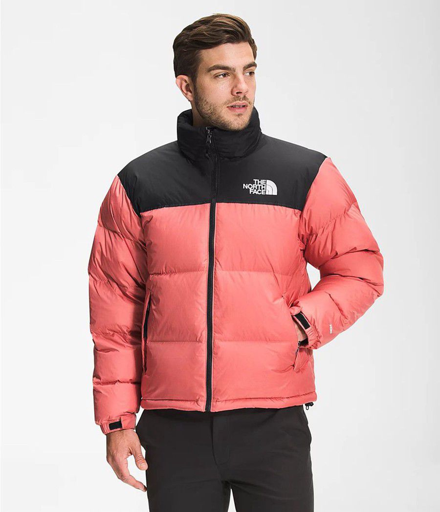 Pánské Zateplené Bundy The North Face 1996 Retro Nuptse Růžové | SCTGWBK-10
