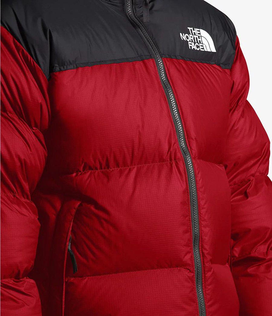 Pánské Zateplené Bundy The North Face 1996 Retro Nuptse Červené | LZHYMWD-83