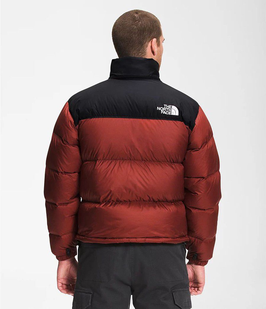 Pánské Zateplené Bundy The North Face 1996 Retro Nuptse Červené | VDYGOHJ-26