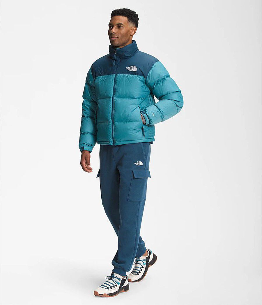 Pánské Zateplené Bundy The North Face 1996 Retro Nuptse Blankyt | YZKLBEF-07