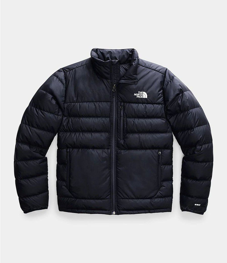 Pánské Zateplené Bundy The North Face Aconcagua 2 Tmavě Blankyt | OXJKUPG-20