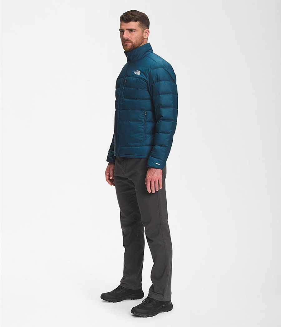 Pánské Zateplené Bundy The North Face Aconcagua 2 Blankyt | TERQHGO-90