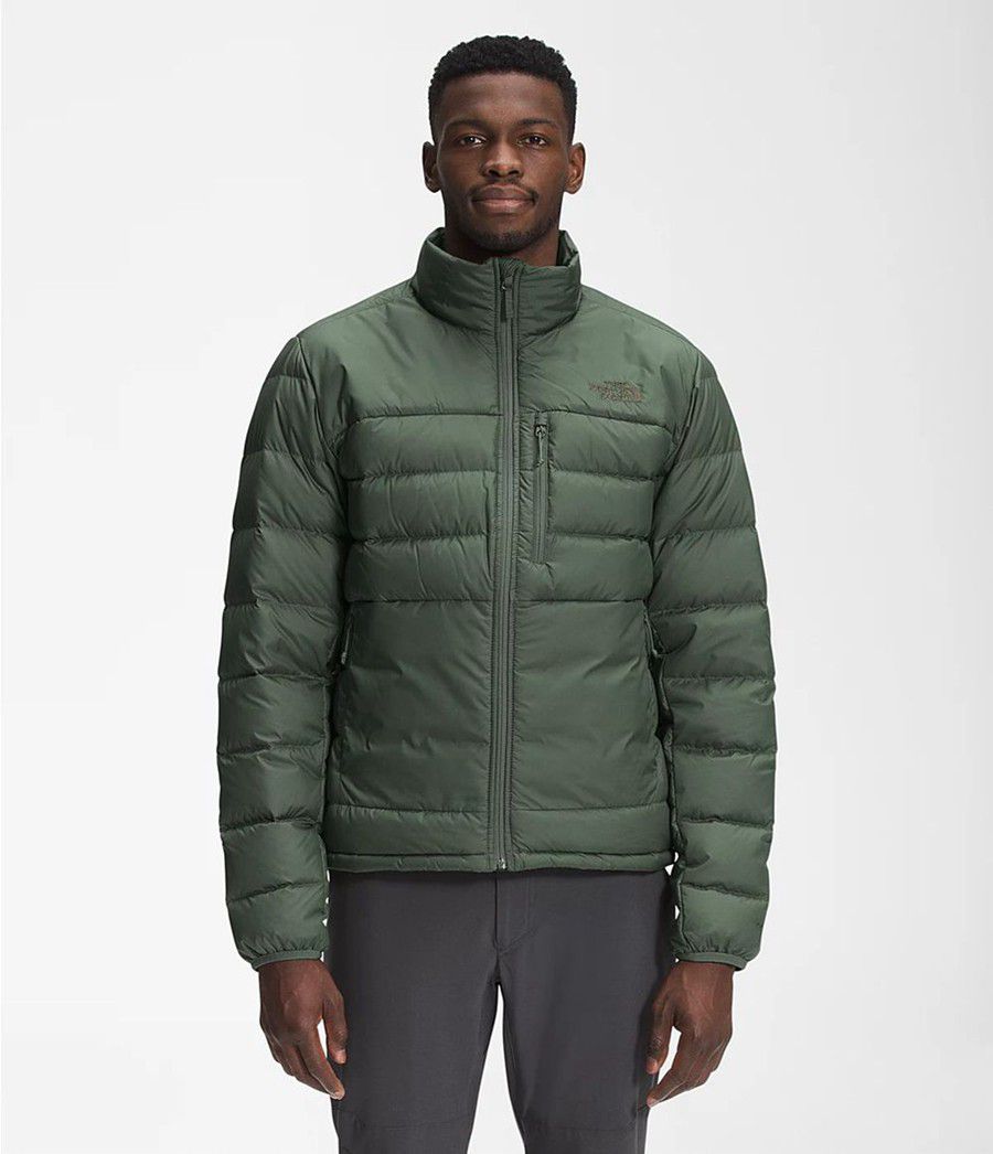 Pánské Zateplené Bundy The North Face Aconcagua 2 Zelene | CAQJLFX-31