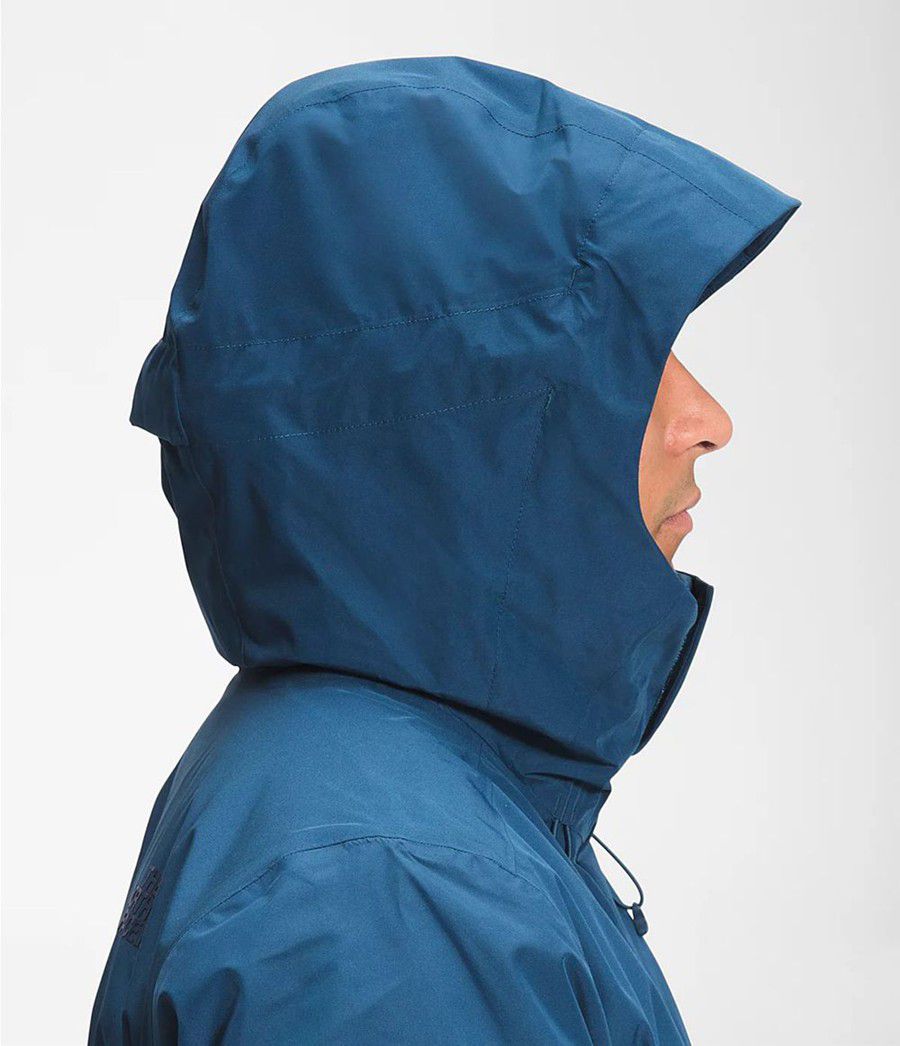 Pánské Zateplené Bundy The North Face Clement Triclimate® Blankyt | QIBXTKR-50