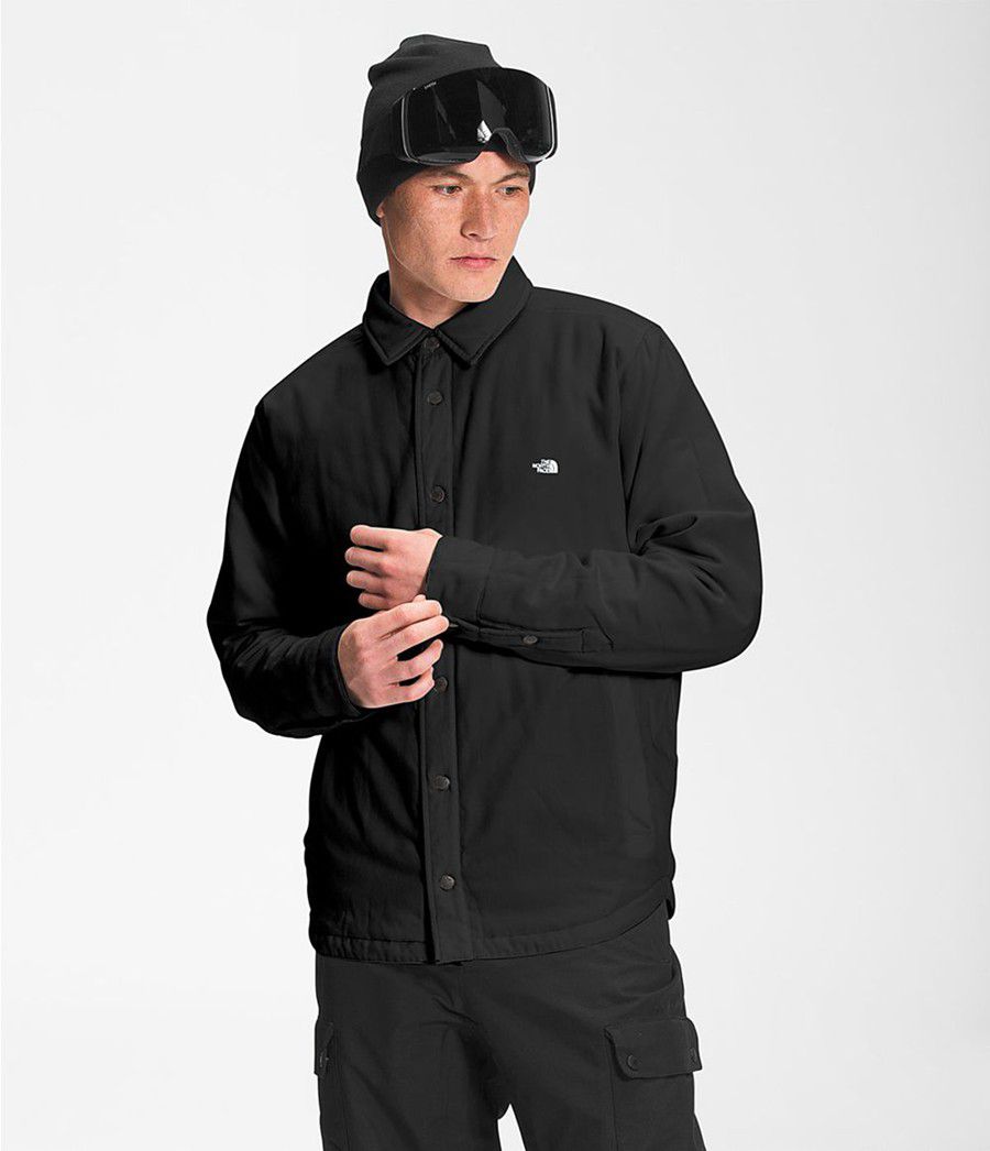 Pánské Zateplené Bundy The North Face Fort Point Flannel Zelene | GHZVBYJ-43