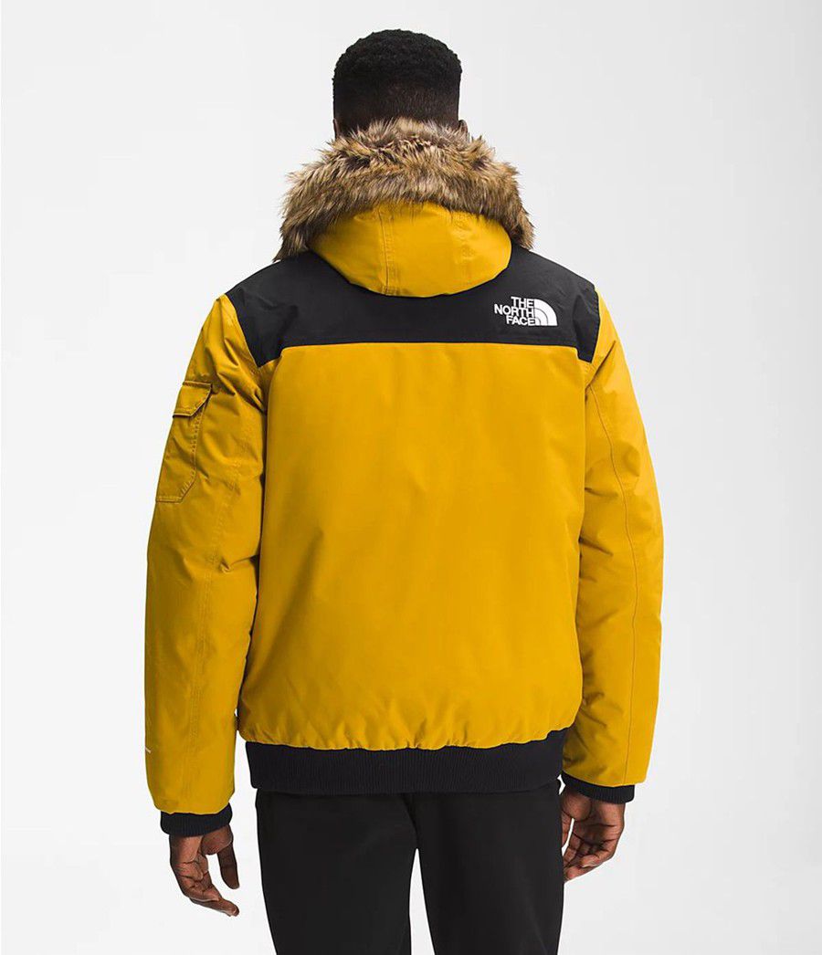 Pánské Zateplené Bundy The North Face Gotham Iii Žluté | NMYHJCF-72