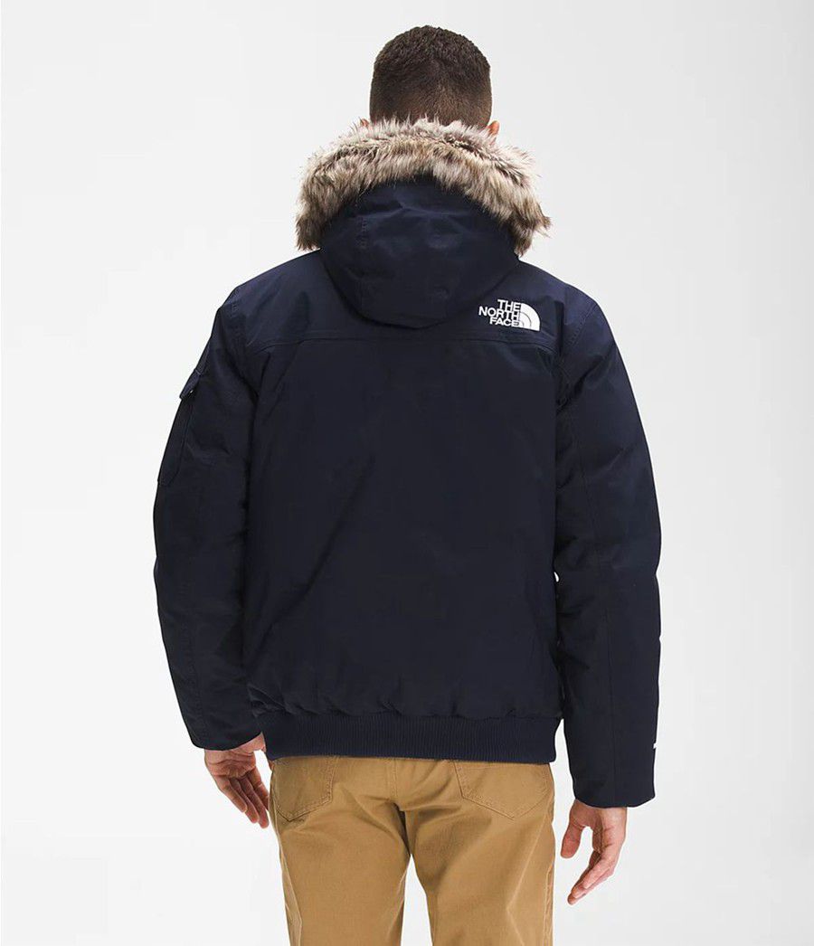 Pánské Zateplené Bundy The North Face Gotham Iii Tmavě Blankyt | IYEFQZJ-83