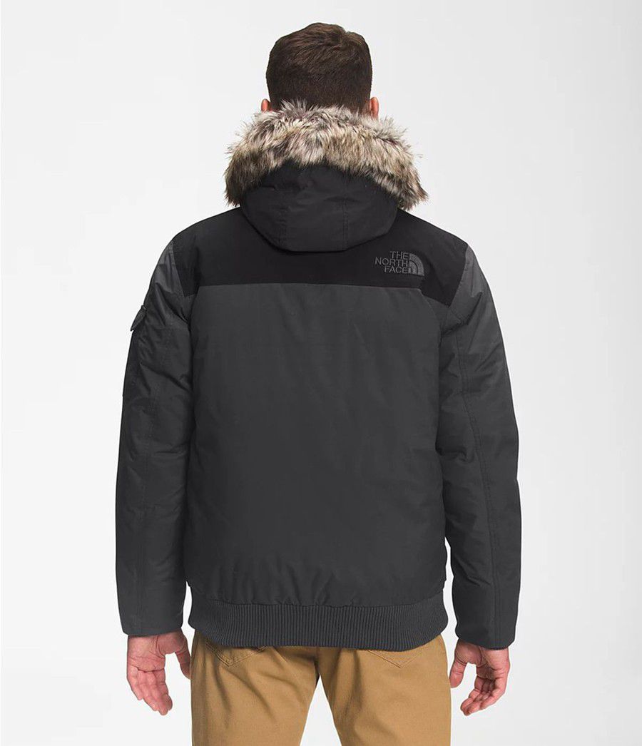 Pánské Zateplené Bundy The North Face Gotham Iii Černé | LMWUJOG-35