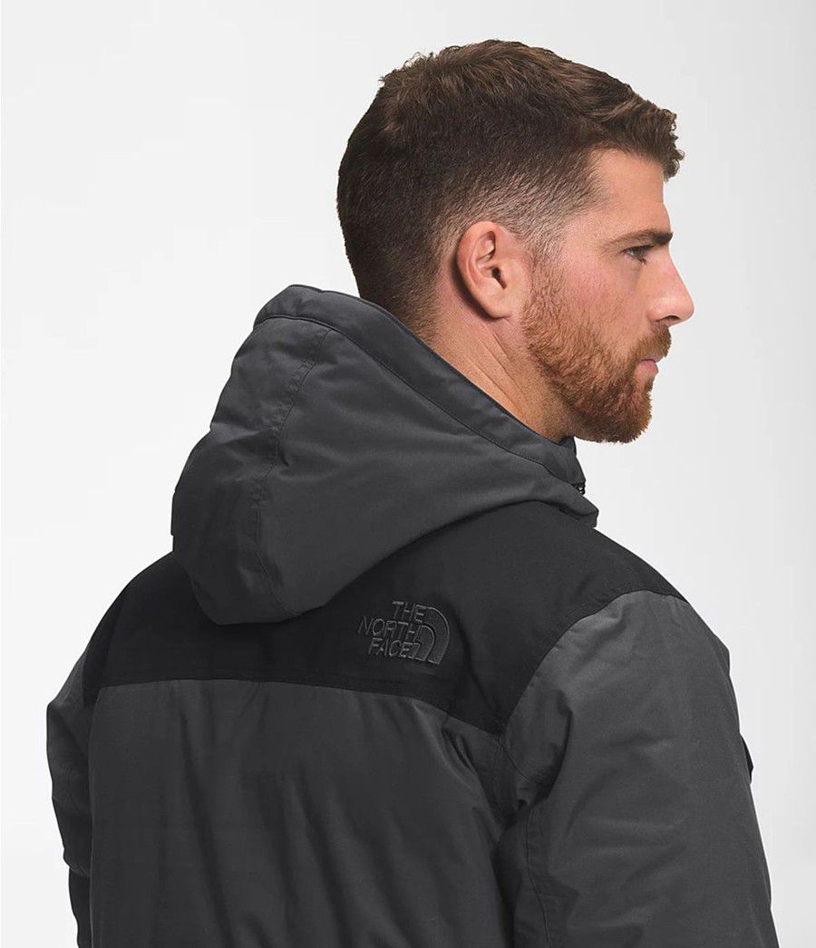 Pánské Zateplené Bundy The North Face Gotham Iii Černé | LMWUJOG-35