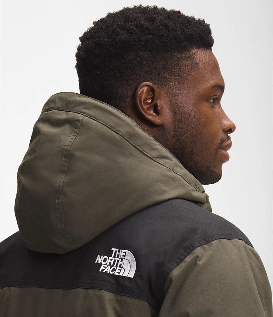 Pánské Zateplené Bundy The North Face Gotham Iii Olivy Zelené | SGLNMDP-62