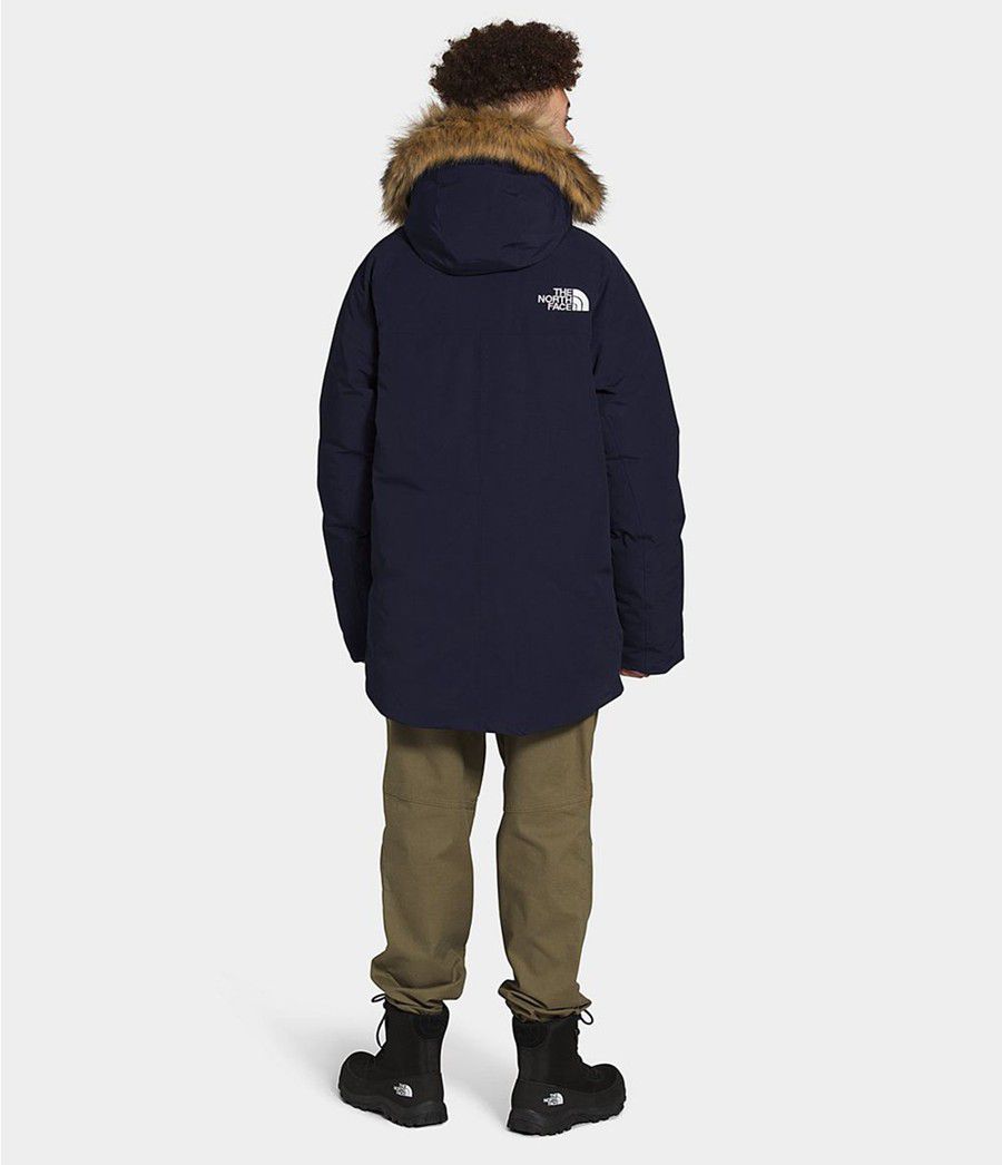 Pánské Zateplené Bundy The North Face New Outerboroughs Tmavě Blankyt | THWPOFQ-04