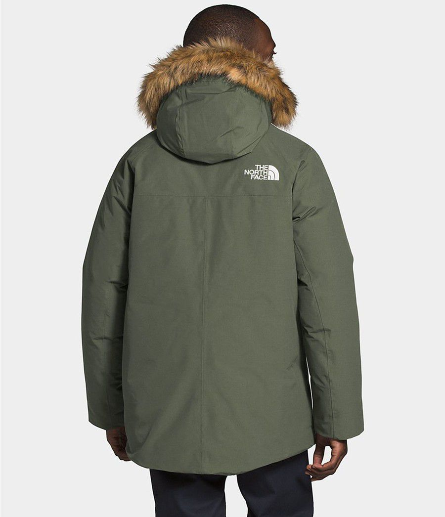 Pánské Zateplené Bundy The North Face New Outerboroughs Olivy Zelené | SANTLUH-39