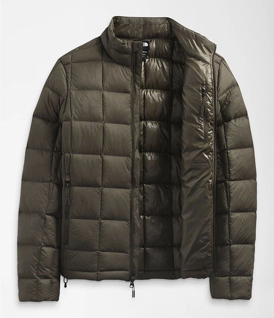 Pánské Zateplené Bundy The North Face Thermoball Super Olivy Zelené | HAMJPUG-43