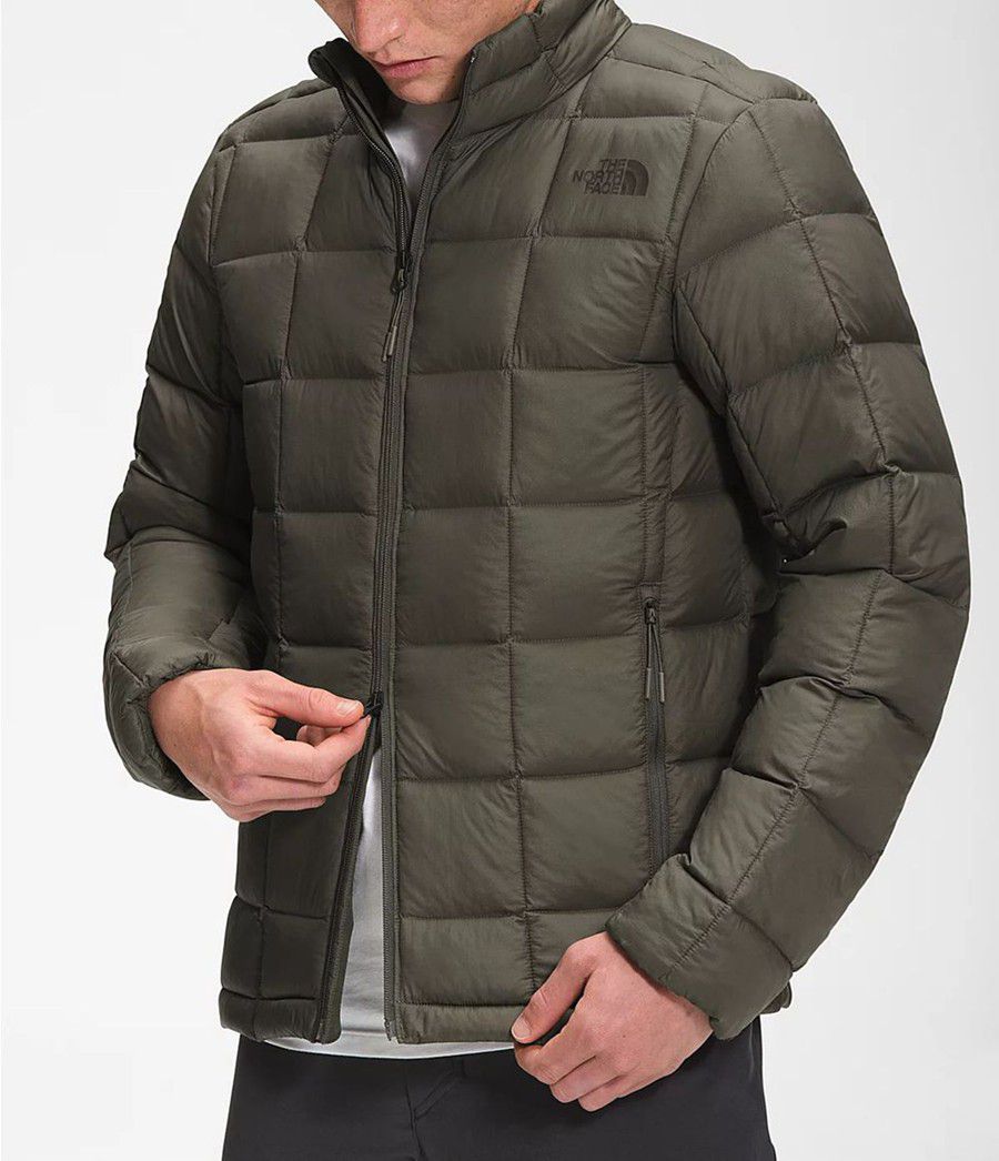 Pánské Zateplené Bundy The North Face Thermoball Super Olivy Zelené | HAMJPUG-43